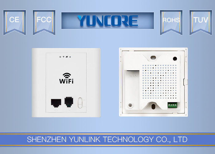 In Wall Wireless Access Point 802.3af 48V Passive PoE With LAN Port Phone Port